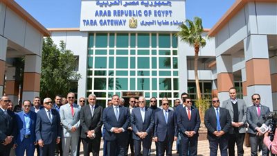 في الذكرى الـ33 لاستردادها.. وزيرا التنمية المحلية والشباب من طابا: مصر تواصل بناء وتعمير سيناء| صور