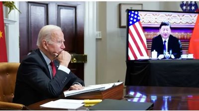 الرئيس الأمريكي يبحث مع نظيره الصيني الحرب في أوكرانيا