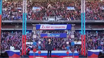 ما السر وراء قطع التليفزيون الرسمي الروسي كلمة الرئيس فلاديمير بوتين بشكل مفاجئ؟ 