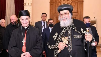 البطريرك الماروني يشكر الرئيس السيسي على مساندة لبنان خلال أزمته