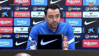 تشافي يكشف استعدادات برشلونة لمواجهة ليفانتي