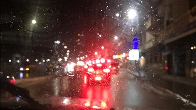 سقوط أمطار خفيفة على مناطق من القاهرة الكبرى