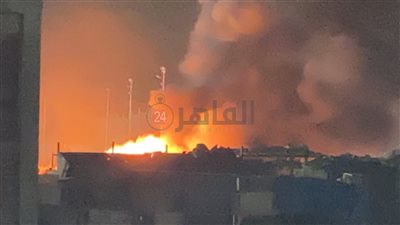 اندلاع حريق هائل في مخزن خردة بالدقهلية | صور