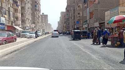 محافظ الجيزة يتابع أعمال رصف وتطوير محور اللبيني وشارعي عثمان محرم والتحرير