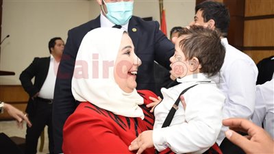 وزيرة التضامن: البلاد تمر بظروف صعبة لكن ليست على أبنائنا من ذوي الهمم