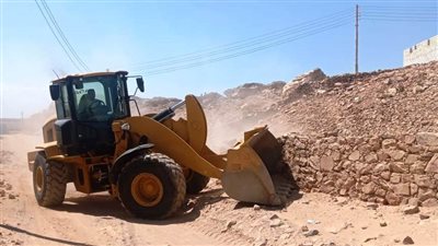 ضمن الموجة الـ 19.. إزالات لحالات تعدٍّ بمدينة أسوان بمساحة 26 ألف م²