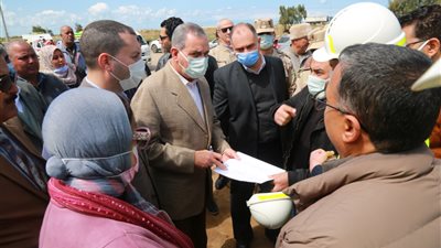  محافظ كفر الشيخ يتفقد 9 مشاريع بتكلفة 155 مليون جنيه ضمن مبادرة حياة كريمة