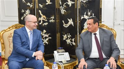 محافظ البحيرة يستقبل سفير دولة كندا لمناقشة برنامج التمكين الاقتصادي للمرأة