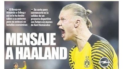 روسيا تطلب استضافة يورو 2028 ورسالة برشلونة لـ هالاند.. جولة في الصحف العالمية اليوم