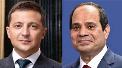 الرئيس السيسي يتلقى اتصالًا هاتفيًا من نظيره الأوكراني