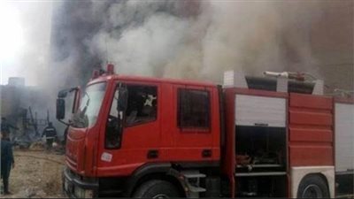 الحماية المدنية تسيطر على حريق اندلع في 3 منازل بسوهاج