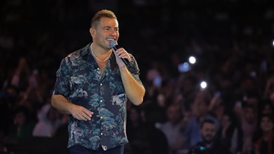 عمرو دياب بعد حفله في ختام موسم الرياض: نهاية عظيمة مثالية | صور