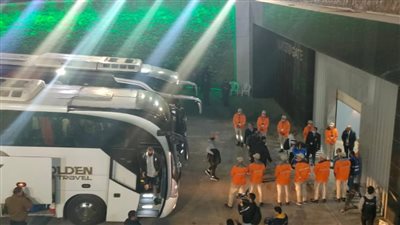 وصول لاعبي منتخب مصر إلى ستاد القاهرة استعدادًا لمواجهة السنغال | بث مباشر