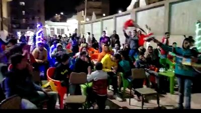 فرحة عارمة في المنوفية بعد فوز المنتخب الوطني على السنغال |فيديو