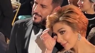 أصالة تبكي في حفل زفاف ابنتها شام الذهبي|فيديو 