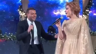 على أنغام شطبنا.. أصالة ورامي صبري يرقصان في حفل زفاف شام الذهبي|فيديو 