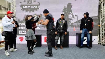 وزارة الرياضة تشارك في ختام مسابقة روديو مصر للدراجات النارية