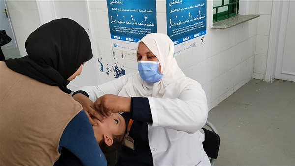 حملة التطعيم ضد شلل