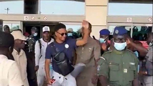 استقبال بعثة منتخب