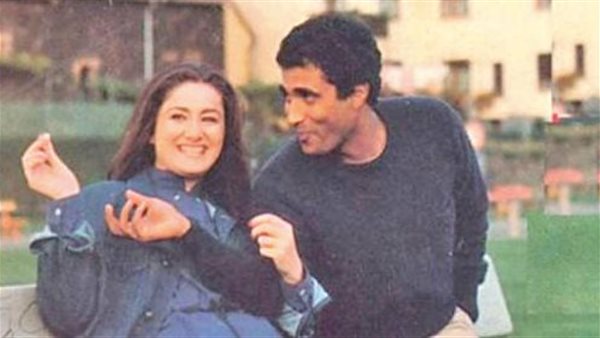 أحمد زكي ووفاء سالم