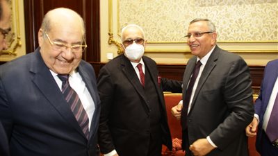 مجلس الشيوخ يجمع أبو شقة وعبد السند يمامة لأول مرة بعد الانتخابات