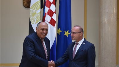 “شكري” يؤكد لنظيره الكرواتي رفض مصر للعدوان التركي على سوريا وتداعياته على الوضع الإنساني