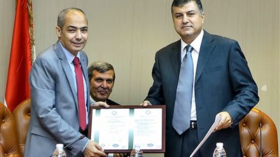 وزارة التجارة والصناعة تحصل علي شهادة الأيزو العالمية في مجال نظم إدارة الجودة