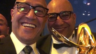 أشرف عبد الباقي يمازح بيومي فؤاد في فعاليات موسم الرياض بالسعودية (صور)