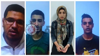 ملصقات إثارية واسبراي.. ماذا وجدت الداخلية بحوزة المتهمين باستغلال حادث محمود البنا؟