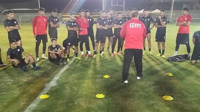 المنتخب الأوليمبي يواصل تدريباته في العين السخنة (صور)