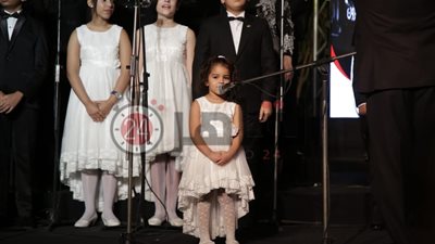 شاهد.. غناء أصغر أعضاء كورال الأطفال في افتتاح مهرجان الموسيقى العربية (صور)