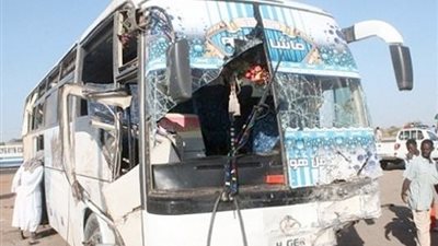 إصابة 19 عامل في حادث أتوبيس بالدقهلية