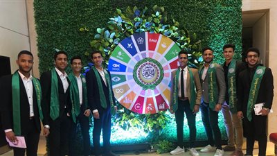 طلاب جامعة مصر للعلوم والتكنولوجيا يشاركون في الأسبوع العربي للتنمية المستدامة