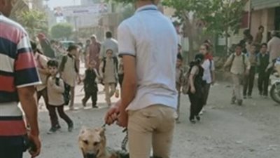 عاطل يروع الفتيات في البساتين بـ”كلب شرس”.. والأمن يلقي القبض عليه