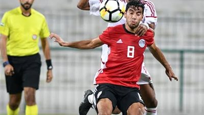 تغيير إضطراري.. ناصر ماهر يغادر ملعب مباراة مصر ومالي في أمم إفريقيا تحت 23 سنة