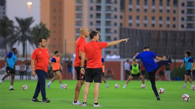 مران الأهلي.. تدريبات في «الجيم» قبل انتهاء المعسكر.. وبقاء بعض اللاعبين في الإمارات