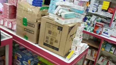 غلق صيدلية وضبط 21 ألف عبوة أدوية محظورة بالشرقية (صور)