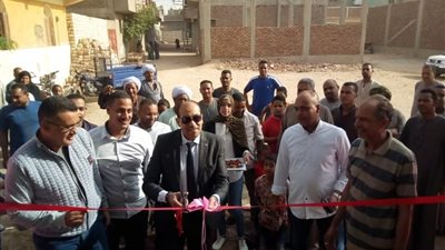 بطاقة نصف طن.. افتتاح مخبز بلدي شرقي الأقصر (صورة)