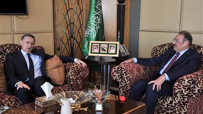 سفير السعودية لدى مصر يستقبل السفير الألماني