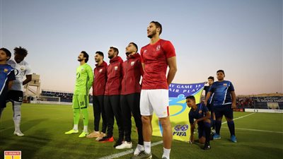 ممر شرفي من لاعبي الأهلي والجونة لنجوم المنتخب الأوليمبي (صور)