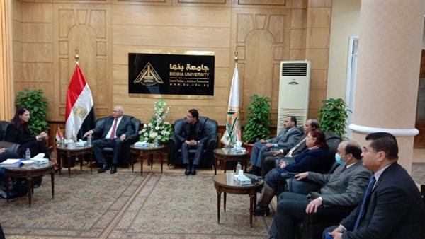 استقبال وفد هيئة