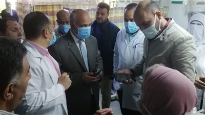 وكيل صحة الغربية يتابع العمل بمستشفى المحلة العام وتنفيذ بروتوكول علاج مرضى كورونا | صور 