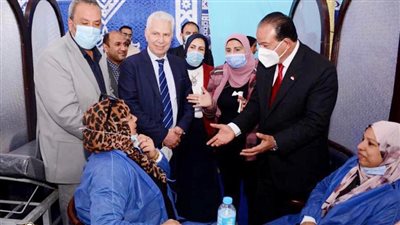 جامعة طنطا: قافلة طبية على أرض مستشفى 900 900 لخدمة أهالي المحلة