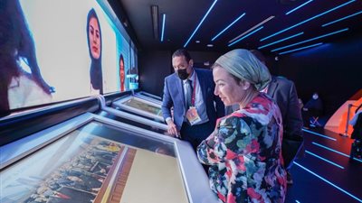 وزيرة البيئة تتفقد جناح مصر بمعرض إكسبو 2020 | صور