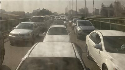 تكدس مروري بشارع فيصل.. تعرف على الحالة المرورية اليوم | صور