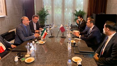 وزيرا خارجية قطر وإيران يبحثان القضايا المشتركة