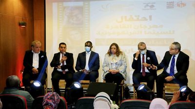 سفراء وفنانون في احتفالية مهرجان القاهرة للسينما الفرنكوفونية | صور