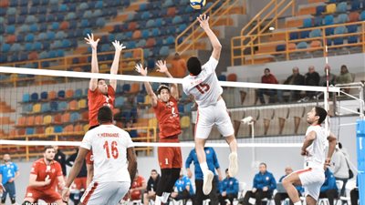 الأهلي والزمالك في قمة الكرة الطائرة بصالة العاصمة الإدارية اليوم