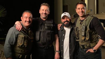 برفقة كريم عبد العزيز والسقا.. هاني سرحان يشارك متابعيه بصورة من كواليس الاختيار 3