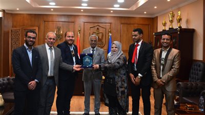 جامعة بورسعيد تشارك في الملتقى القمي الأول للجامعات المصرية | صور